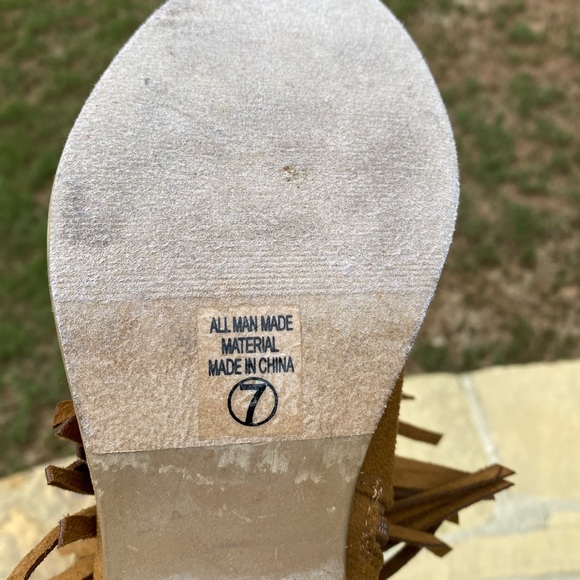 Soda Ankle Boots with Fringe worn a few times in Good Condition - Picture 5 of 9